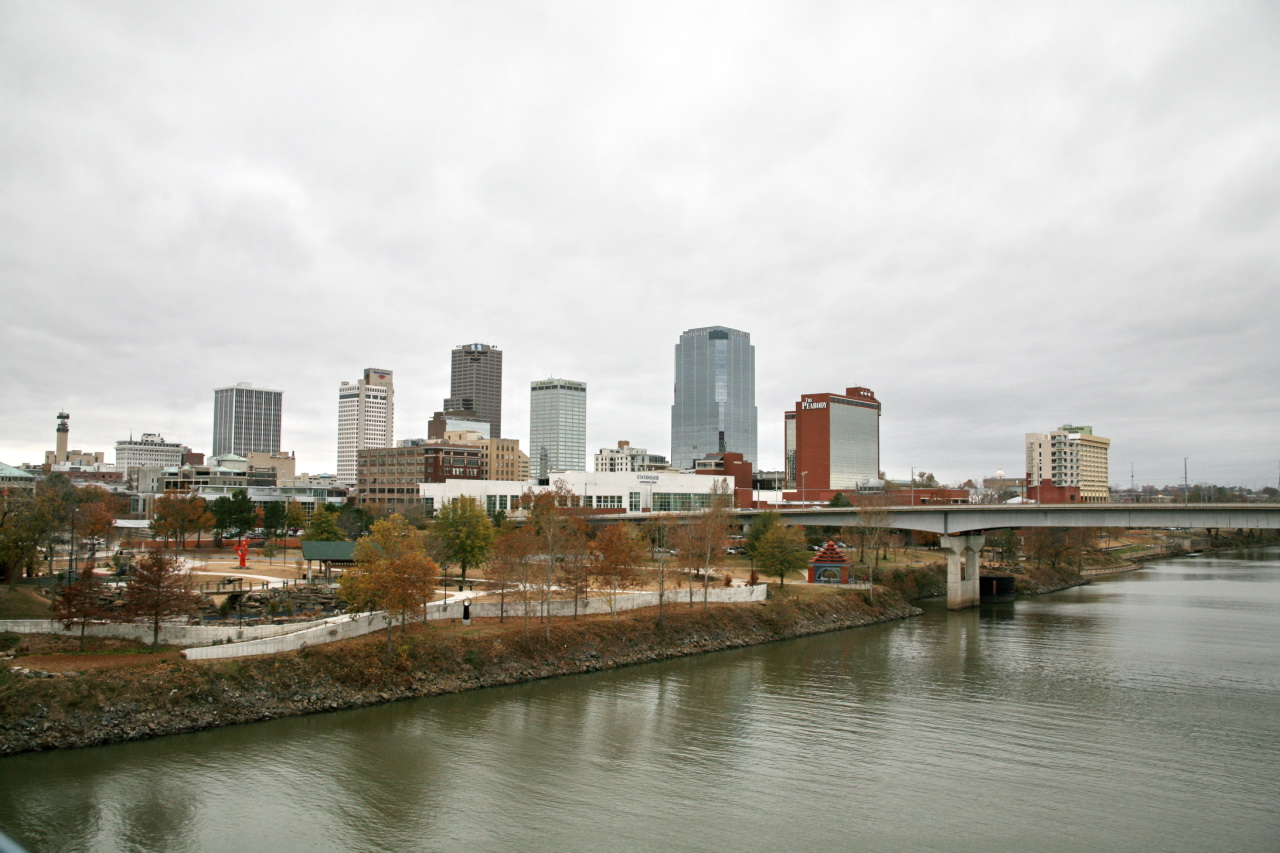 Commercial flat roof replacement inspection in Little Rock